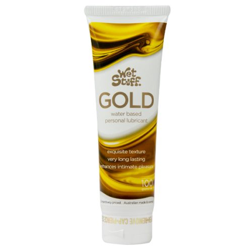 Wet Stuff Gold Water Based Lubricant 100g In Various Sizes
