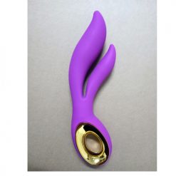 Magic Massager Dual motor silicone rechargable vibrator PINK