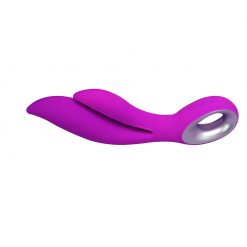 Magic Massager Dual motor silicone rechargable vibrator PINK
