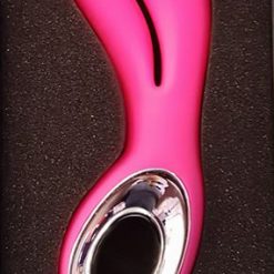 Magic Massager Dual motor silicone rechargable vibrator PINK