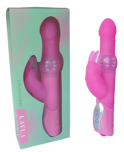 Layla Crisantemi Silicone Clit Stimulating Vibrator