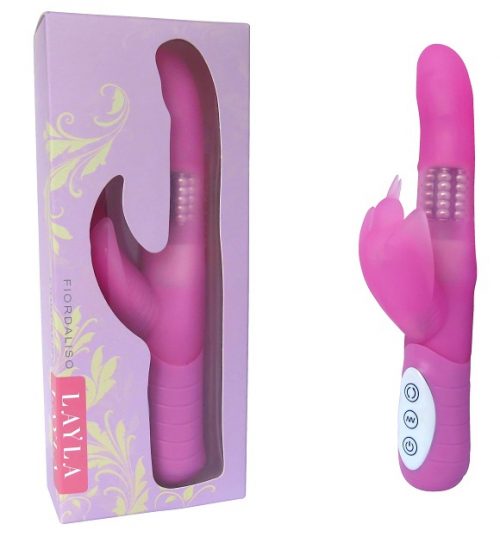 Layla Fiordaliso Silicone Clit Stimulating Vibrator