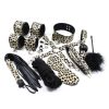Leopard print bondage kit