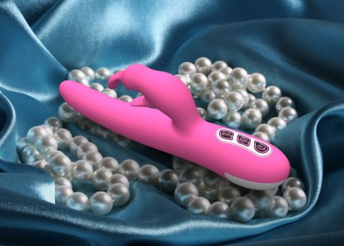 Y LOVE silicone rechargable vibrator - PINK