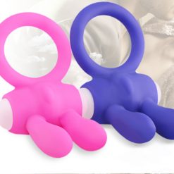 10 function silicone rechargable cockring.
