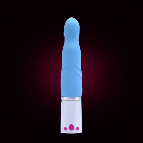 Silicone multispeed rechargable vibrator - various colours available