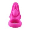 10 function silicone rechargable cockring.