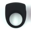 Silicone cockring Black