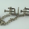 Heavy Duty Metal Nipple Clamps with Winder and joining Chain