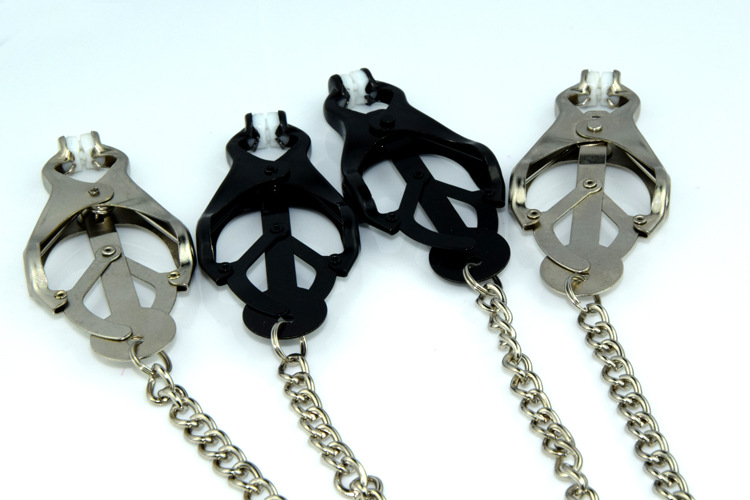 Metal Nipple Clamps with Chainlink