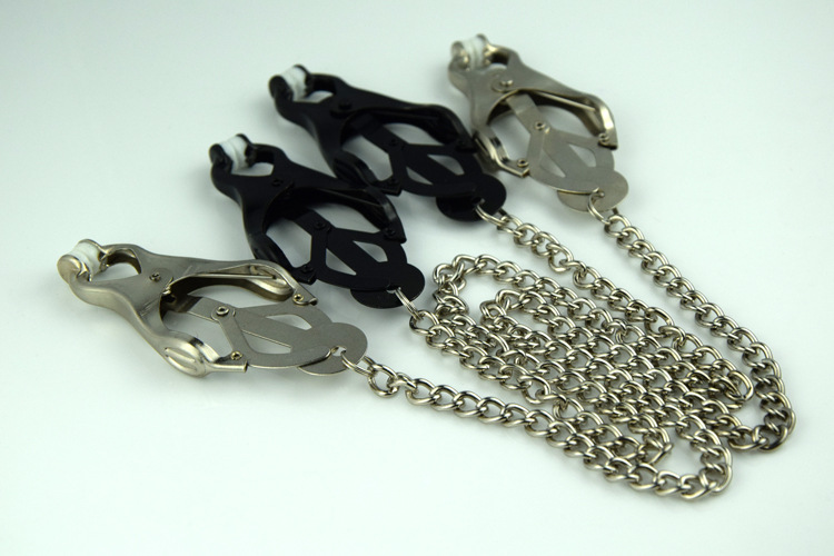 Metal Nipple Clamps with Chainlink