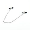 Metal Nipple Clamps with joining Chain