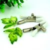 Metal Nipple Clamps with Leaf Charm