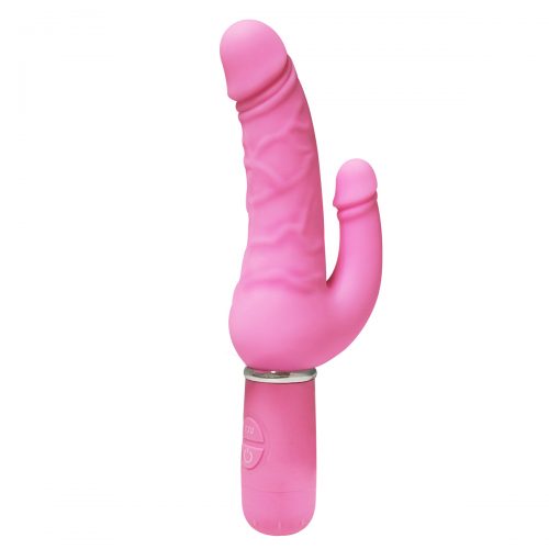 Silicone Penis with Anal Probe 10 speed
