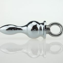 Stainless Steel Butt Plug with Ring Pull
