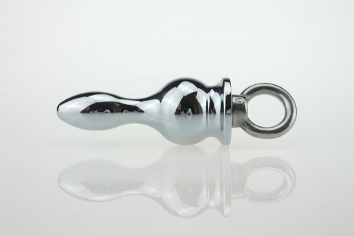 Stainless Steel Butt Plug with Ring Pull