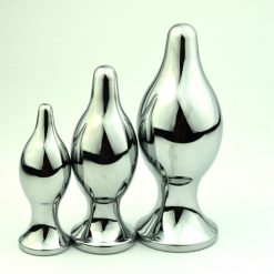 Stainless Steel Butt Plug with Ring Pull