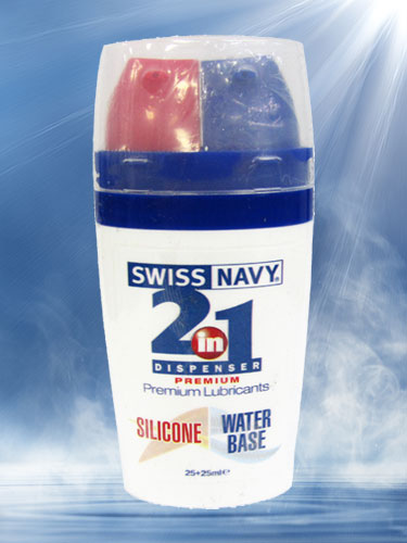 SWISS NAVY 2 in 1 Dispenser Silicone & Water Base 50ml