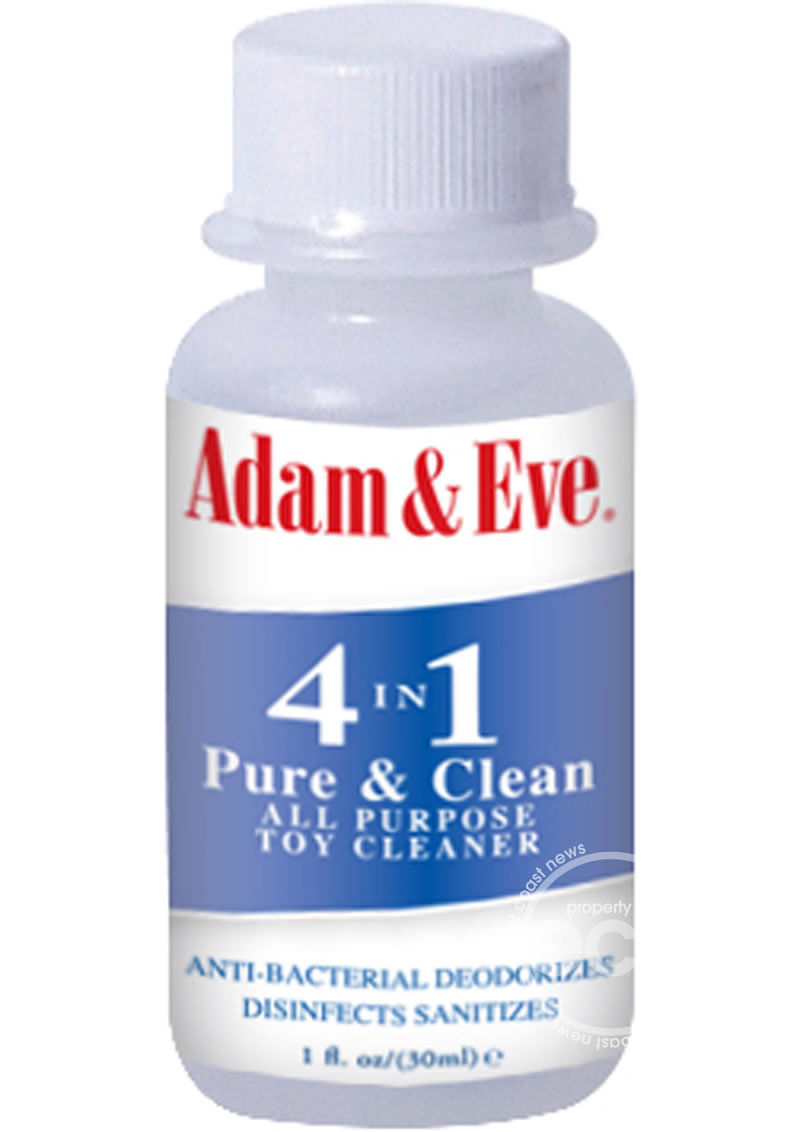 Adam & Eve 4 in 1 Pure & Clean All purpose toy cleaner 30ml