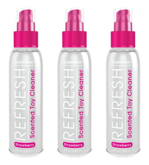 Pipedream Refresh scented  strawberry Toy Cleaner 118.3ml