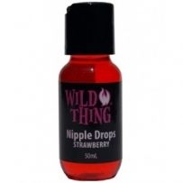 Wild Thing Nipple Drops Strawberry 50ml