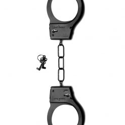 Shots Toys Black Metal Handcuffs