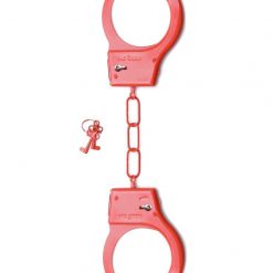 Shots Toys Red Metal Handcuffs