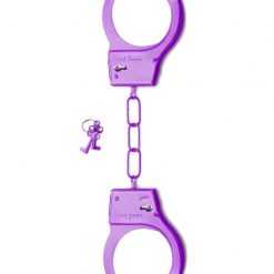 Shots Toys Purple Metal Handcuffs