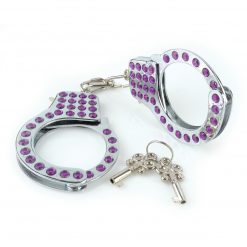 Fetish Fantasy Series Fancy Cuffs Studded With Purple Diamonds
