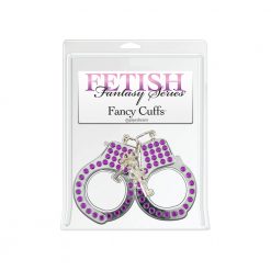 Fetish Fantasy Series Fancy Cuffs Studded With Purple Diamonds