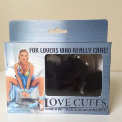 Love Cuffs Black Covered Fur