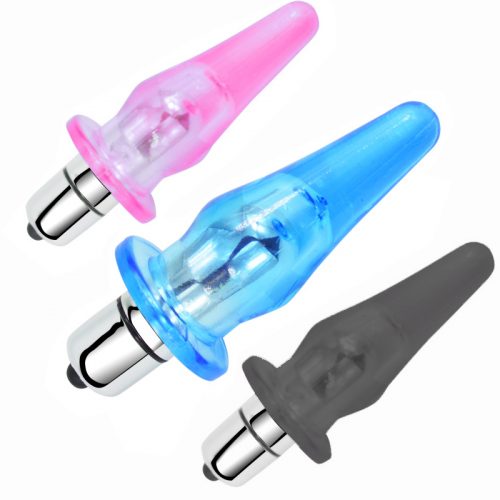 Vibrating Jelly Butt Plug