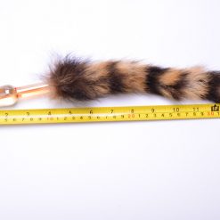 Fox Tail Glass Butt Plug