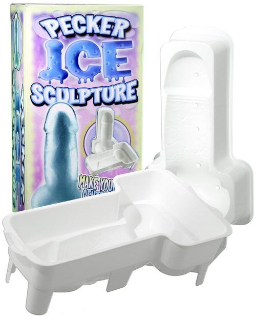 Pecker Ice Sculpture