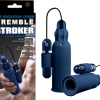 NEW Tremble Stroker - Silicone Masturbator (Blue)