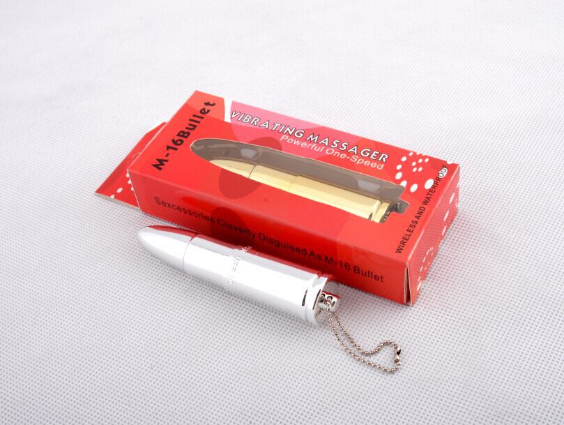 Multi speed M16 bullet with key chain