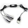 10 speed USB powered dual vibrating bullets
