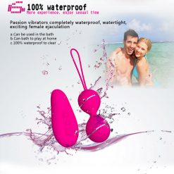 Wireless and rechargable Kegel Balls with Remote