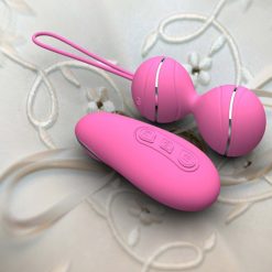 Wireless and rechargable Kegel Balls with Remote