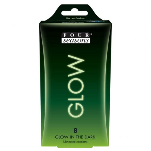 Four Seasons Glow in the Dark Condoms 8 pack