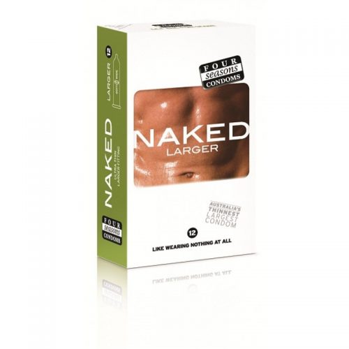 Four Seasons Naked Larger Condoms 12 pack