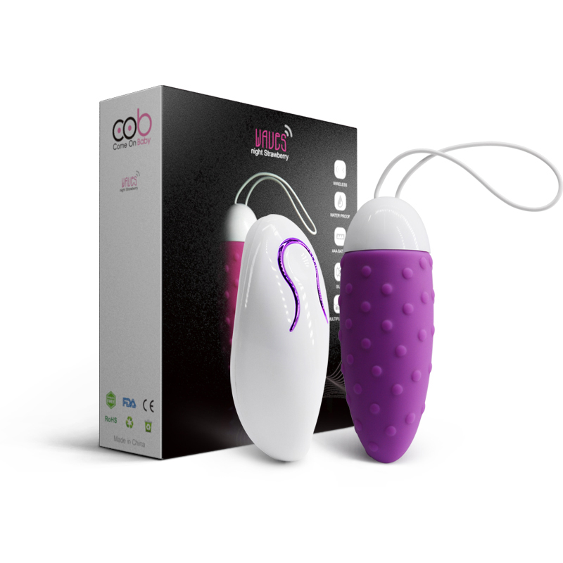 Wireless and rechargable egg with Remote