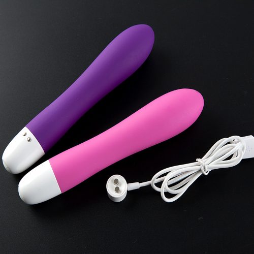 Rechargeable multi speed silicone vibe