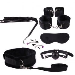 Soft material bondage kit
