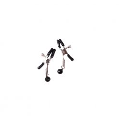 Spiked and studded black leather bondage kit.