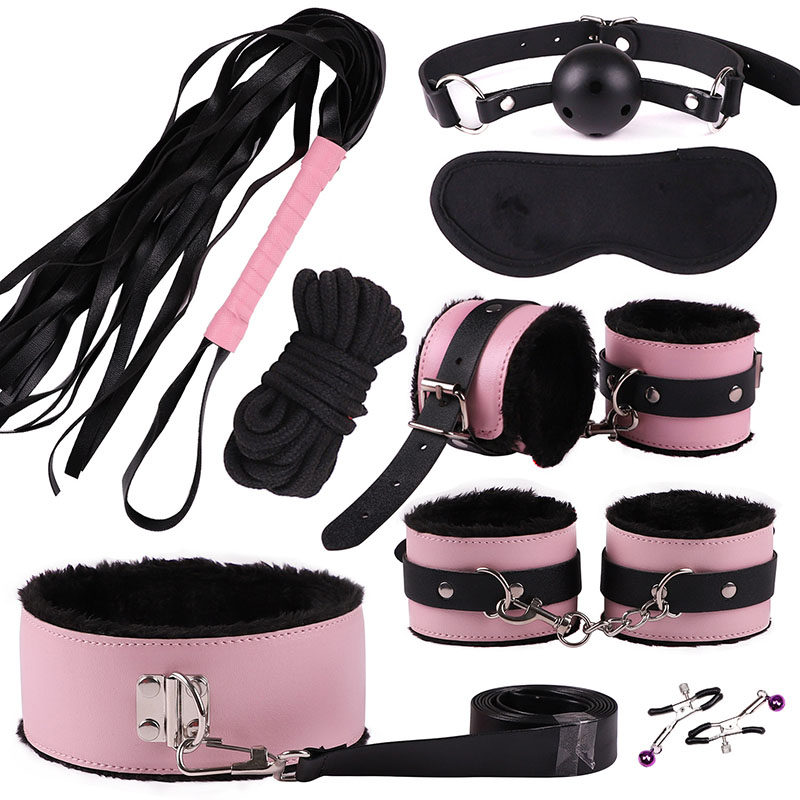 Soft material bondage kit