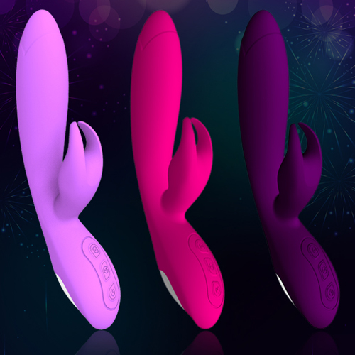 Magic Massager Dual motor silicone rechargable vibrator