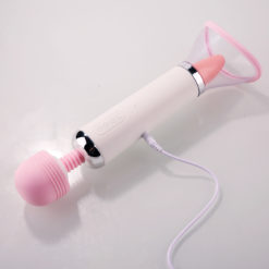 Wand With Vibrating Flicking Tongue And Strong Pussy Suction! - Image 4