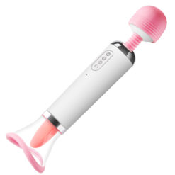 Wand With Vibrating Flicking Tongue And Strong Pussy Suction! - Image 6