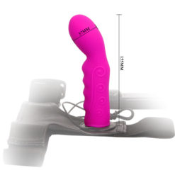 Ultra Harness Silicone Vibrating Strapon - Image 8